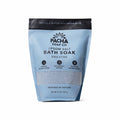 A blue 32 oz. bag of Pacha Soap Co. Breathe Salt Soak, featuring Epsom salt, sea salt, eucalyptus oil, and botanically infused aromatherapy. The upright bag is displayed against a white background.
