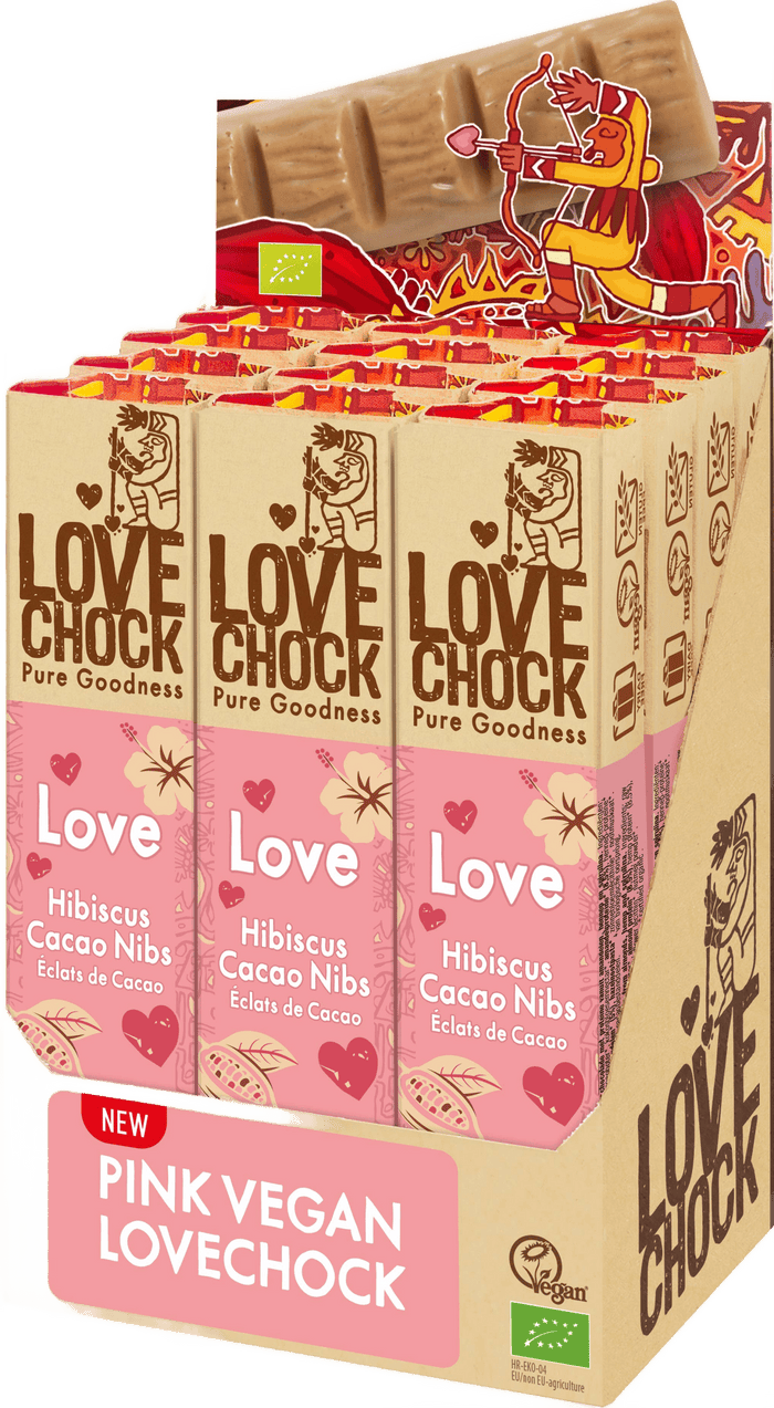 Pink Chocolate with Hibiscus - Só Verde