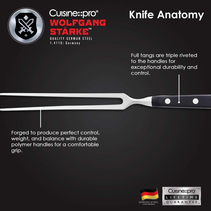 CUISINE PRO WOLFGANG STARKE CARVING FORK 17CM