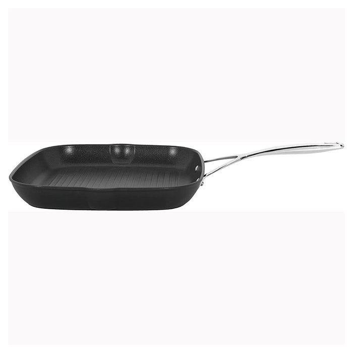 Demeyere AluPro 11-inch Aluminum Nonstick Perfect Pan Grill Pan