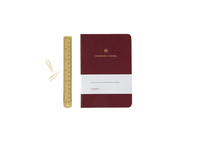 A-Journal Password Journal - Só Verde