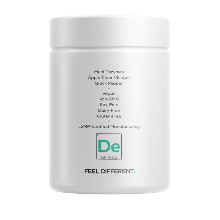 Codeage Fermented Digestive Enzymes is a vegan, non-GMO, gluten-free supplement featuring Apple Cider Vinegar, Black Pepper, and probiotics. This cGMP-certified formula is soy-free and dairy-free for digestive support.