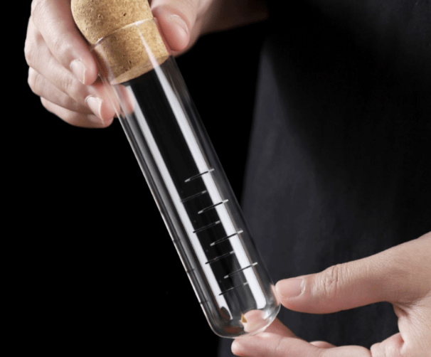 Glass Tube Tea Infuser - Só Verde
