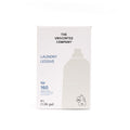 A white box of The Unscented Company Laundry Detergent Refill, hypoallergenic and free of fragrance and dye, 4 L (1.06 gal) for 160 medium loads. Features minimalist design with English and French text.
