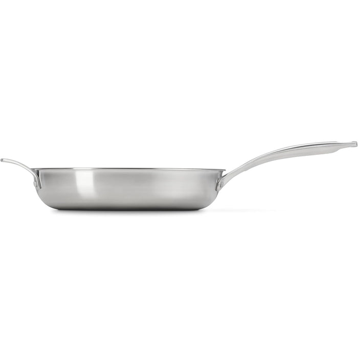 Le Creuset 11"  Essential Stainless Steel Non-Stick Shallow Round Frying Pan
