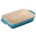 Le Creuset 1.8 qt. 1.8 qt. [10.5" x 7"] Rectangular Dish - Caribbean