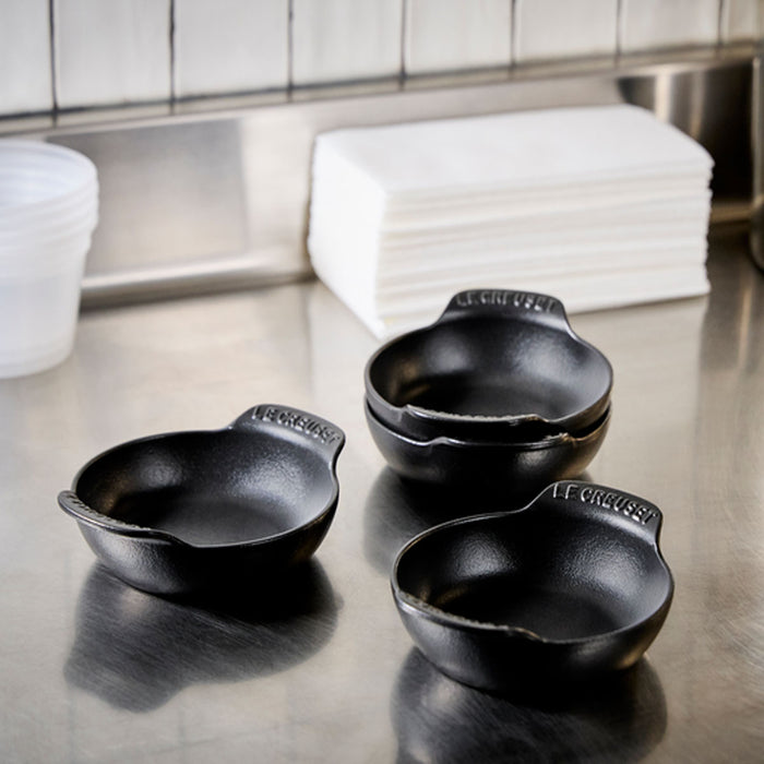 Le Creuset Gourmand Collection 0.3 QT. Mini Round Braiser, Set of 4